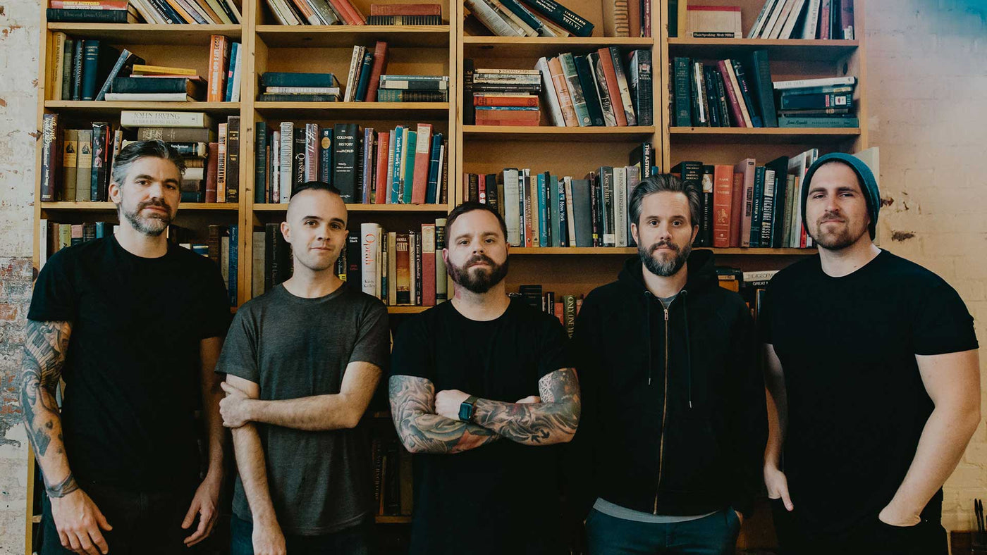 Between the buried and me band promo photo